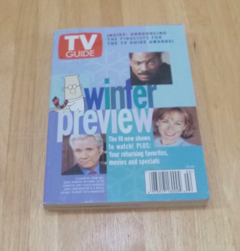 TV Guide Jan 9-15  1999 Winter Preview Eddie Murphy/John Larroquette Charlotte