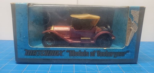 Matchbox Yesteryear 1914 Stutz Roadster Lesney 1973 - Picture 1 of 3