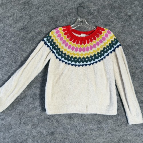 Hanna Andersson Girls Sweater 150 CM US 12 Fair Isle