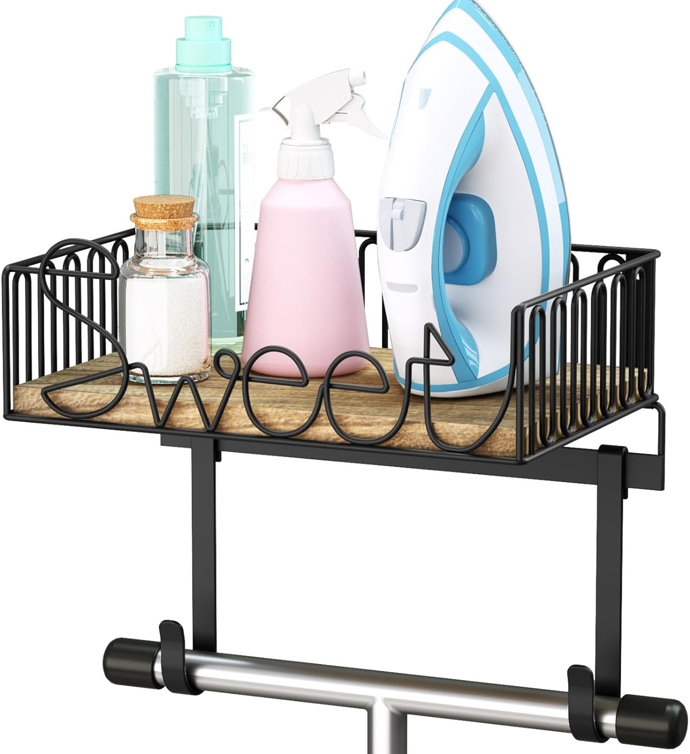 Ironing Board Hanger Wall Mount, Laundry Room Iron and Ironing Board Holder, Lau-image