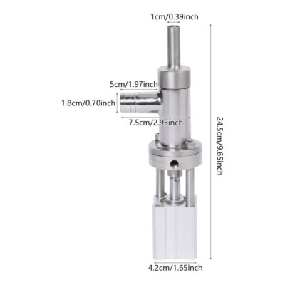 304 Stainless Steel 1000ml Filling Nozzle Head for Liquid & Paste Filler