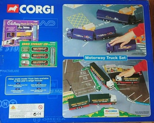 Corgi 60020 Motorway Truck Set 3 Trucks & Playmat NEW - Picture 5 of 5