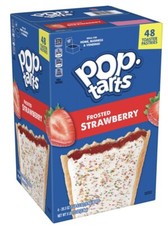 Pop-Tarts Frosted Strawberry 48 Ct. FREE SHIPPING
