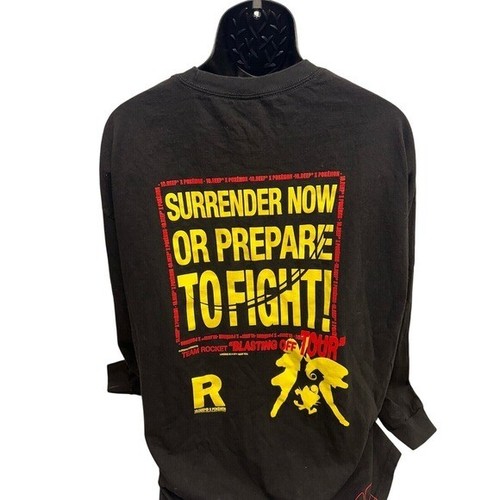 10 Deep x Pokemon Team Rocket Blasting Off Tour Long Sleeve Shirt 2XL - Picture 5 of 14