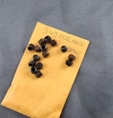 NOS Bombardier Ski Doo Allen Hex Socket Set Screws ~  365202000 ~  QTY 15
