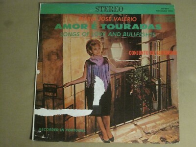 MARIA JOSE ALERIO AMOR E TOURADAS SONGS OF LOVE AND BULLFIGHTS LP '69 LATIN FOLK