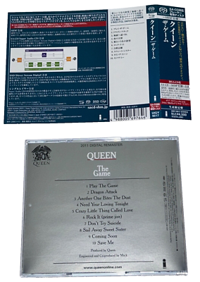 Queen THE GAME SHM-SACD w/obi UIGY-9517 Super Audio CD EX
