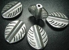 30 Pcs Tibetan Silver chunky LEAF spacer beads FC120