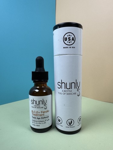 Shunly Skin Care B, C, E + Ferulic Treatment 1 fl oz New