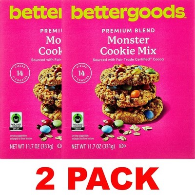 bettergoods Premium Blend Monster Cookie Mix 11.7 oz Box - 2 BOXES