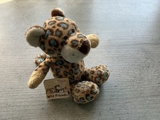 Kuscheltier Leopard Nici Gefleckt Plüschtier Stofftier 15cm Wild Friends Süß