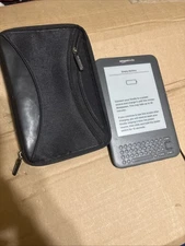 Amazon Kindle Keyboard 3rd Gen D00901 Wi-Fi 6" eReader NOT TESTED!!!!