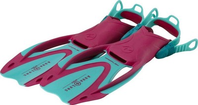 Schnorchelflossen für Kinder Pink oder Blau AquaLung 27-31/32-36 Schwimmflossen