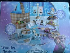 Disney Frozen Elsa+Anna Picnic set wooden educational toys