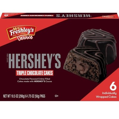 Mrs. Freshley's Cup Cakes-6ct/10.5 oz Carton - You choose the flavor