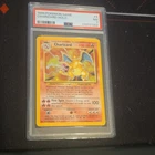 Pokémon TCG Charizard Base Set 4/102 Holo Rare Stage 2 Fire Dragon PSA 7 1999