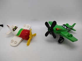 LEGO DUPLO 10510 DISNEY PIXAR CARS Planes Ripslinger's Air Race set - incomplete