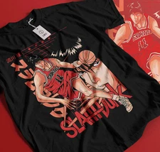 Slam Dunk T-shirt Slam Dunk Team Basketball Anime Sport Manga All Size 459