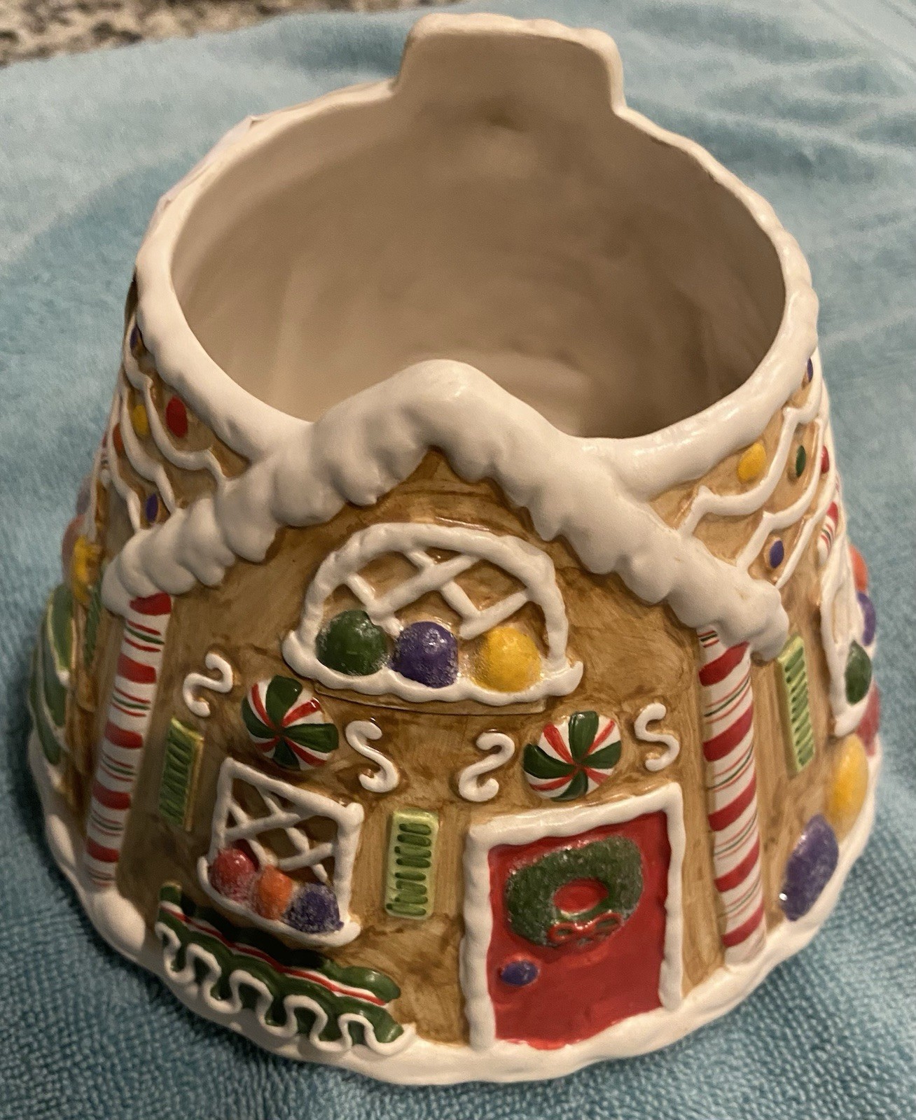 Yankee Candle Gingerbread House Small Jar Candle Topper Lamp Shade