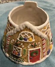Yankee Candle Gingerbread House Small Jar Candle Topper Lamp Shade