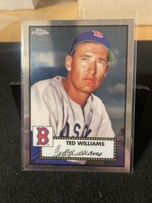 TED WILLIAMS 2021 TOPPS CHROME PLATINUM BASEBALL RED SOX #614