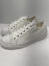 Stuart Weitzman Sammy Canvas Low Top Sneakers Size 7.5