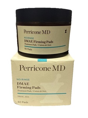 Perricone MD No-Rinse DMAE Firming Pads 60 New Sealed