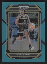 2023 Panini Prizm WNBA #59 Dana Evans Teal #/49
