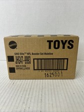 Uno Elite NFL Booster Zset Mainline Case Of 9 Sealed F2