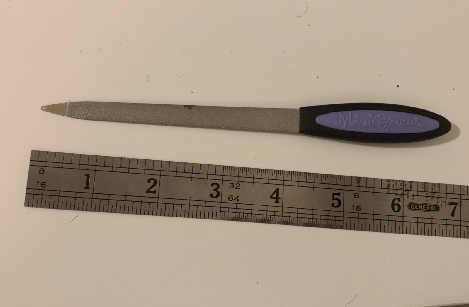 Ms.  Manicure Metal Nail File