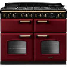 Rangemaster CLDLB110DFPBOR/AB1 Classic Deluxe 110 109cm Dual Fuel Range Cooker