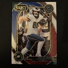 2024 Panini Select #241 Dallas Goedert Tri-Color Prizm #/149