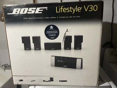 Bose Lifestyle V30 Home Theater System - Black In Original Box