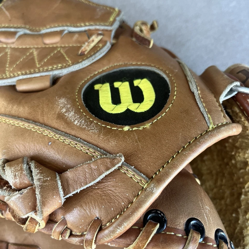 Guante de béisbol Wilson A2002 Pro Select PS4 LHT hecho en Japón doble bisagra vintage Foto 2 de 4