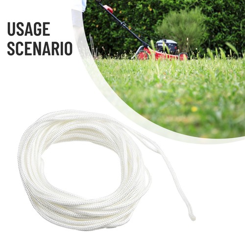 Hot New Trimmer Starter Line Rope Manual Nylon White 2M/4M/5M/10M Cord - Picture 10 of 122