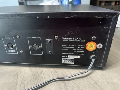 Nakamichi ZX-7 Cassette Deck | eBay