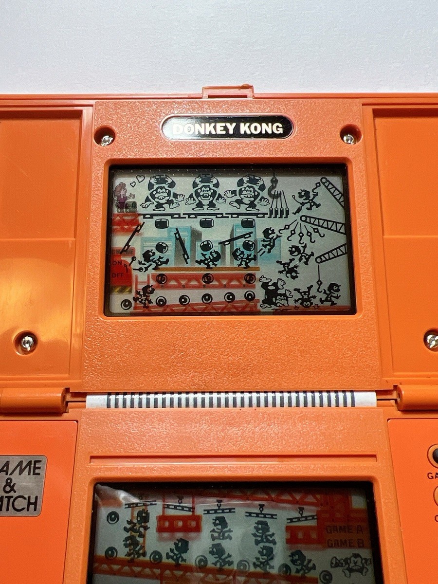 Nintendo Game & Watch Donkey Kong 1982 Multi Screen Retro