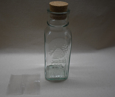 1 Pound Honey Muth Jars New Replicas with Corks and Heat Shrinks (12 Pack)