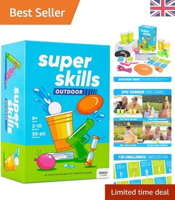 Super Skills Outdoor Spiele Set: 120 Herausforderungen für Familienspaß & Abenteuer