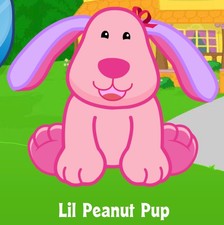 Webkinz Classic Lil Peanut Pup - hm755 - Virtual Adoption Code Only
