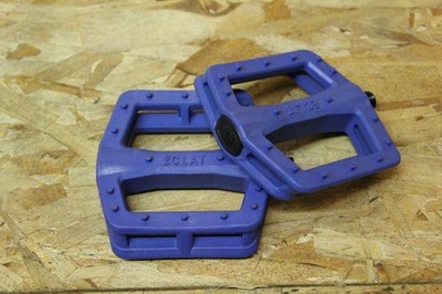 ECLAT Centric BMX Pedale Blau Neues Robustes Design für Stabilität und Kontrolle