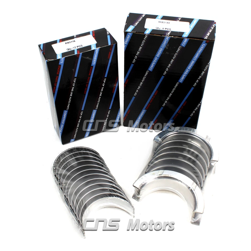 Main Rod Bearings For 95-09 Buick Pontiac Oldsmobile Chevrolet 3.8L Cu.23 OVH - Изображение 2 из 3