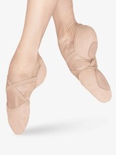 Bloch Elastosplit X Leather Split Sole Ballet Shoe ES0251L Pink