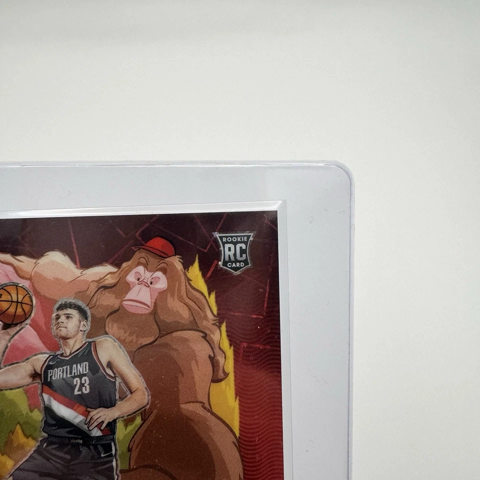 24-25 Panini Donruss Optic Donovan Clingan Downtown RC#22 Trail Blazers–Case Hit - Image 3 of 4