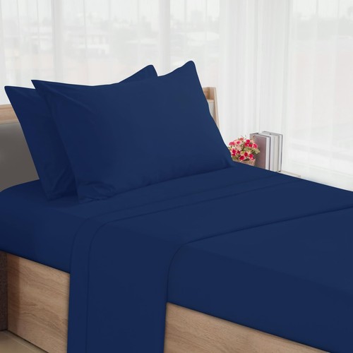 30" x 75" x 9" Cot Sheets, 4-Piece Set, Fitted Sheets for Twin/Camp Bunk/RV B...