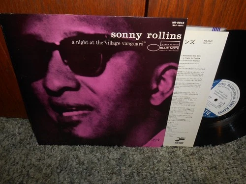 SONNY ROLLINS A Night At the Village Vanguard JAPAN MONO BLUE NOTE JAZZ LP