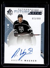 2018-19 SP Authentic Future Watch Autograph Austin Wagner Auto 073/999 Los