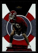 Derrick Johnson 2005 Finest Rookie Card #125. rookie card picture