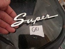 Vintage 1949 Buick Super Fender Emblem Oem