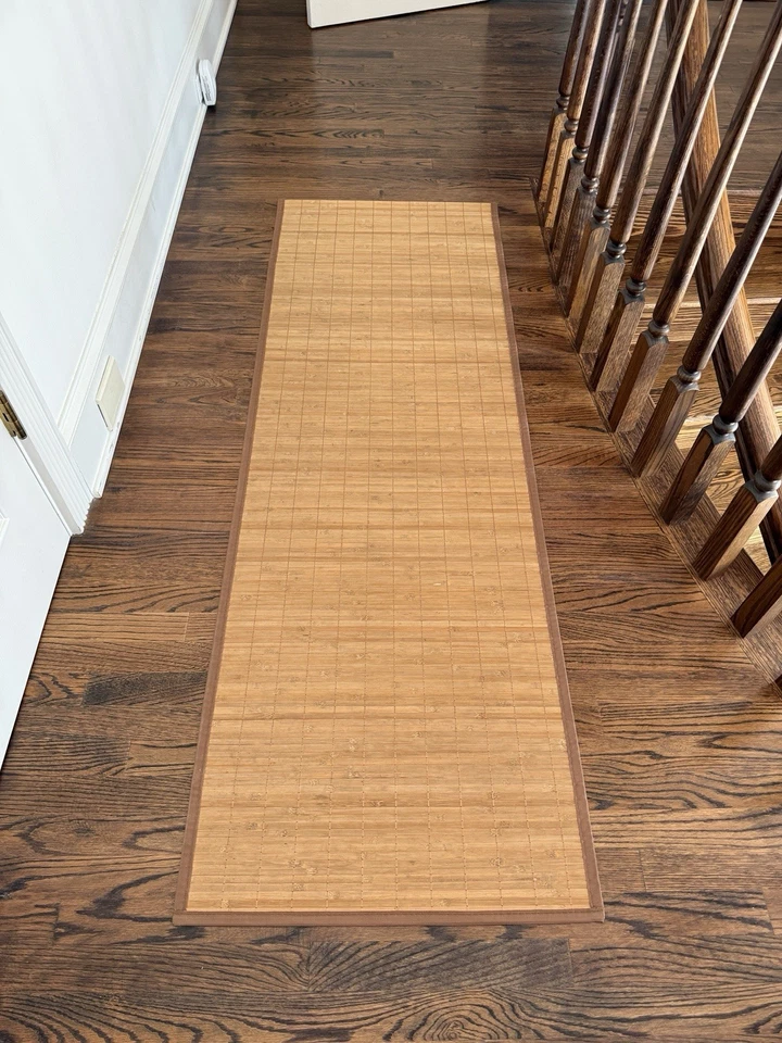 Bamboo Non-Skid Water-Resistant Floor Mat Rug 24”x72” - Image 2 of 4